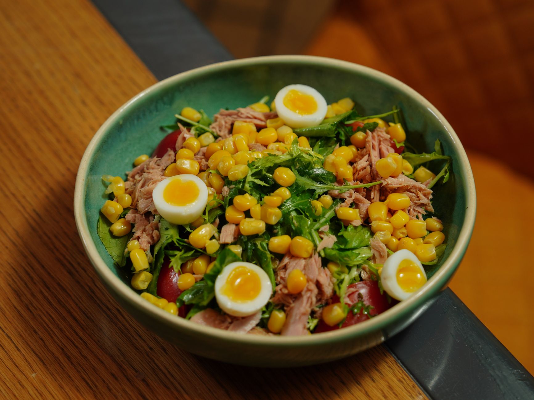 Tuna Pasta Salad plated and ready to serve